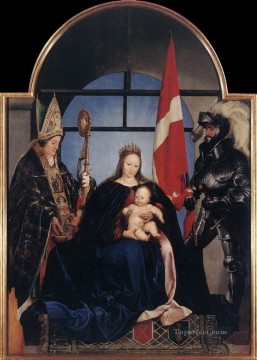 Hans Holbein the Younger Painting - The Solothurn Madonna Hans Holbein the Younger
